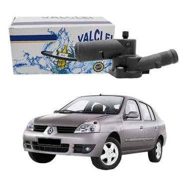 Imagem de Carcaça Valvula Termostatica Clio Sedan 1.0 16v 2003 A 2009 - Valclei