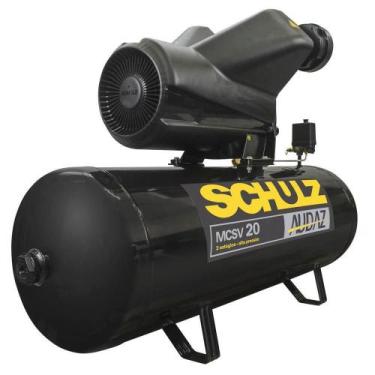 Imagem de Compressor de Ar Audaz 5HP 20 Pés 200L 175lbf Trifásico 220/380v  Schu