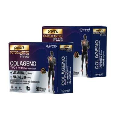 Imagem de Colageno tipo 2 + vitamina d + magnésio - prevent pharma (2 caixas)