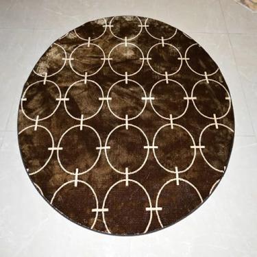 Imagem de Rosadecor, Tapete Redondo Marbella Elite Champagne Epernay 200 cm