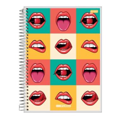 Imagem de Caderno Univ. 10x1 200 Fls On Fleek Capa Dura Jandaia (Bocas)