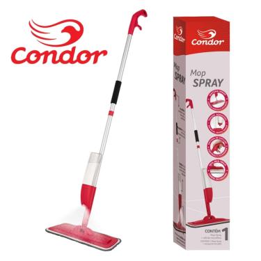 Imagem de Mop Spray Esfregão Microfibra Rodo de Limpeza Com Reservatorio Condor 1690