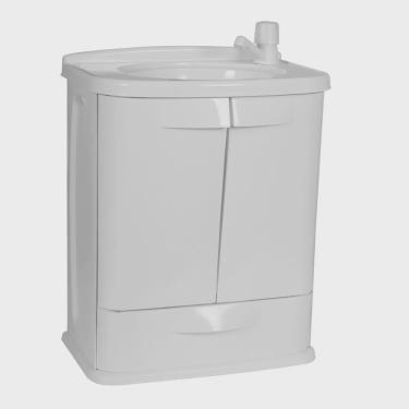 Imagem de Gabinete Astra Plástico Gab Fit Branco 45,5x32x58,8cm GAB5 Branco