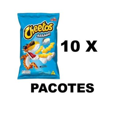 Imagem de Salgadinho Cheetos requeijao onda 20g - Elma Chips- Caixa c/ 10 un