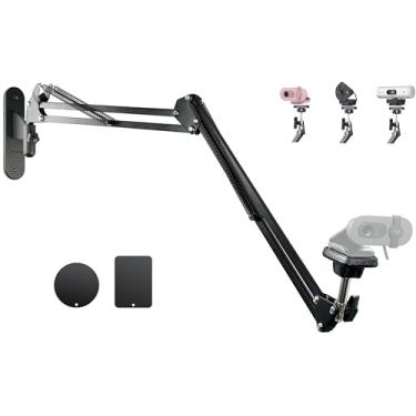 Imagem de AceTaken Brio-101 Suporte magnético para webcam para webcams Logitech Brio 100, Brio 300 301, Brio 500 501, C270, C310