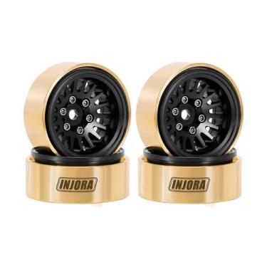Imagem de Aro de Roda INJORA 1.0 Plus em Latão para Esteiras RC 1/24 e 1/18