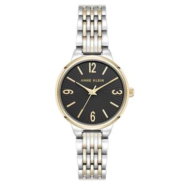 Imagem de Anne Klein Relógio de pulseira feminino, Dourado