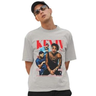 Imagem de Camiseta De Algodão Mc Kevin Eterno Esquece Fuck Exclusiva Lançamento 