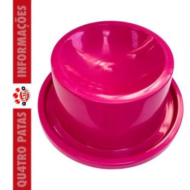 Imagem de Comedouro elevado para Gatos Cães pet postura correta altura ergonomic