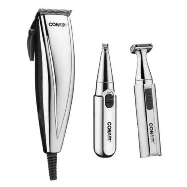 Imagem de Máquina de corte, trimmer e aparador de pelos conair styler prata - 22