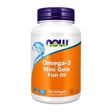 Imagem de NOW Foods Ômega-3 Mini Gels 180Epa/120Dha 180Soft Importado
