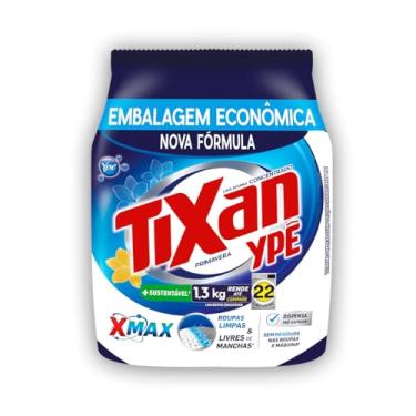Imagem de Tixan Ypê Lava Roupas em Pó Primavera 1,3Kg (Sachê)