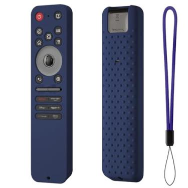 Imagem de Hi Color Capa de silicone para LG MR25GA capa protetora compatível com 2025 LG OLED Smart TV C5 B5 G5 M5 Series Remote MR25GA capa (azul escuro)