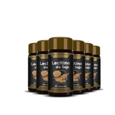 Imagem de Lecitina De Soja Hf Suplementos 60 Caps com 6-Unissex