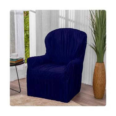 Imagem de Capa Poltrona do Papai 1 Lugar Malha Gel Elasticada Protetor Shop Casa