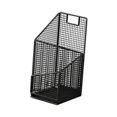 Imagem de WeiLaiKeQi Suporte de drenagem de guarda-chuva, organizador, balde de armazenamento moderno, grande capacidade, suporte de guarda-chuva para bengalas, corredor, Preto