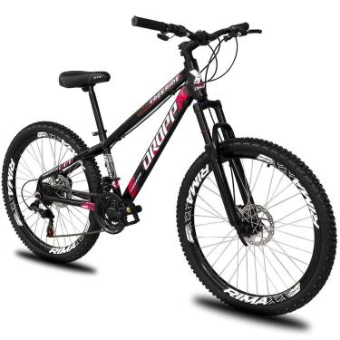 Imagem de Bicicleta aro 26 Dropp Freeride Alumínio 21 Vel Marchas Câmbios Shimano Freios a disco