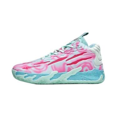 Imagem de Tênis De Basquete Masculino De Cano Baixo Three Ball Three Generation 