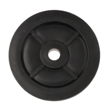 Imagem de YIJU Rolamentos de roda de polia de poste de vôlei, peça de reposição portátil de nylon para postes de 8 cm para treinamento em ao ar livre