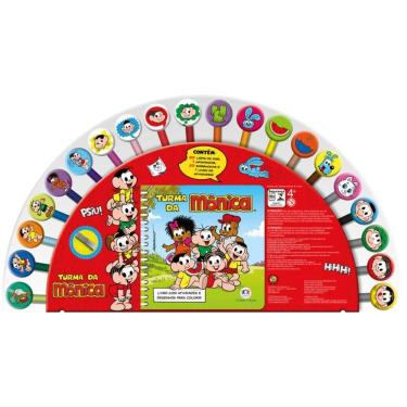 Imagem de Turma da Mônica - Livro com atividades e desenhos para colorir