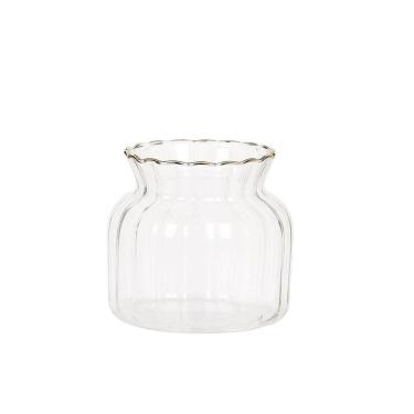 Imagem de Mini Vaso De Vidro Transparente 20853-P 8X8Cm 1Un Mart