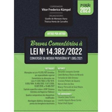 Imagem de Breves Comentários À Lei Nª 14.382/2022 - 2023