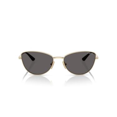 Imagem de Óculos de Sol Vogue Eyewear 0VO4324S 848/87 Tam 56 / Ouro - Lentes Preto
