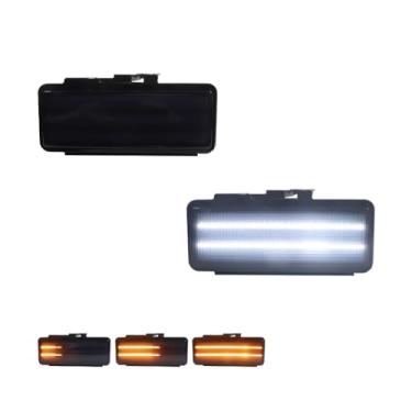 Imagem de Tonsya Para Chevrolet Blazer 1995-1997, LS, Chevrolet S10 1994-1997, GMC Jimmy 1995-1997, GMC Sonoma 1994-1997, GMC Jimmy Base, 1995-1996 GMC Jimmy Base, Luzes de estacionamento dianteiras Lente fumê