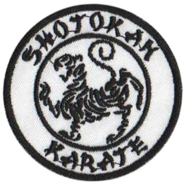 Imagem de Patch Bordado Shotokan Karate Com Fecho De Contato