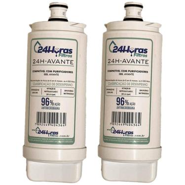 Imagem de Kit 2 Filtro Refil Compatível Purificador Ibbl Avanti Mio