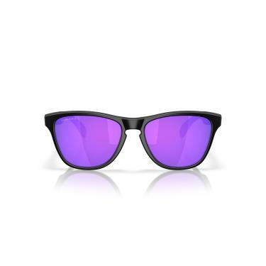 Imagem de Óculos de Sol Oakley Frogskins S 0OO9508 950804 Tam 53 / Preto Fosco - Lentes Prizm Violet