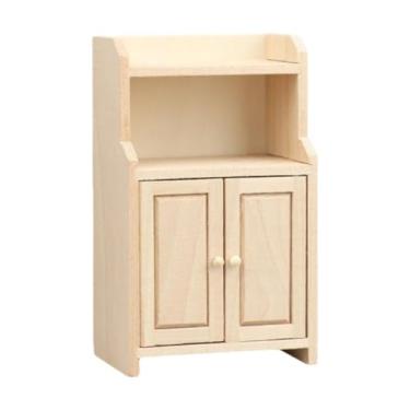 Imagem de MotiveTech Acessórios de Simulação de Armário em Escala 1/12, Brinquedo Exclusivo, Mini Boneca Decorativa Estável, Acessórios de Decoração para Sala de Estar E C, Style a, Tamanho real