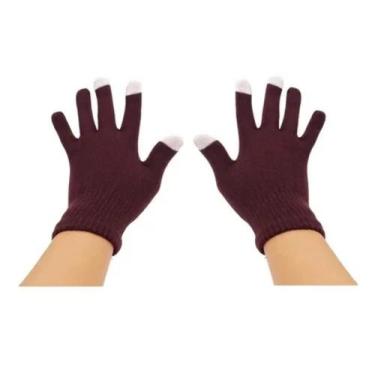 Imagem de Luvas De Lã Touch Screen Celular Tablet Quentinha Inverno - princesa, 