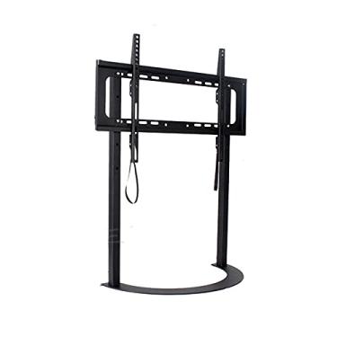 Imagem de Suporte para monitor de TV com altura ajustável, suporte universal para TV de 94.0 cm-165.1 cm, base sem perfuração, suporte de TV LCD para tela grande, suporta até 29,9 kg
