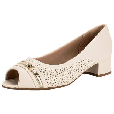 Imagem de Peep Toe Feminino Salto Grosso Piccadilly 114156