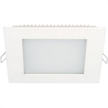 Imagem de Luminaria Led Plafon Taschibra Embutir Quadrado 24W 3000K 30Cm