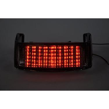 Imagem de Topzone Luzes traseiras de LED para motocicletas Lightings com luz traseira de freio com indicadores de luz de seta integrados para Honda 91-96 CBR600 F2/F3