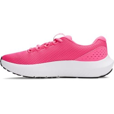 Imagem de Under Armour Tênis de corrida feminino Charged Surge 4, (672) Super Rosa/Super Rosa/Branco, 36