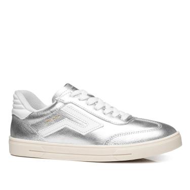 Imagem de Tênis Pegada Feminino em Couro Prata 211154-09-Feminino