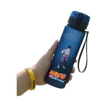 Imagem de Copo De Água Portátil De Grande Capacidade Com Tampa Flip-top Do Anime