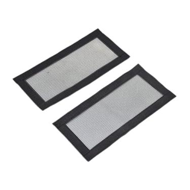 Imagem de menolana Protetor de saída de ar condicionado para banco traseiro, 2 peças, tampa de substituição para saída de ar sob o banco do carro para caminhão modelo Y