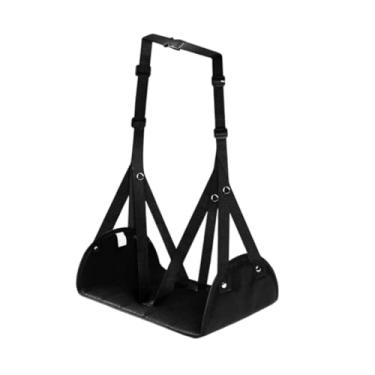 Imagem de Generic Rede para pés de avião, itens essenciais para viagens, descanso ajustável para pernas, apoio confortável para os pés de avião, apoio para os sob a