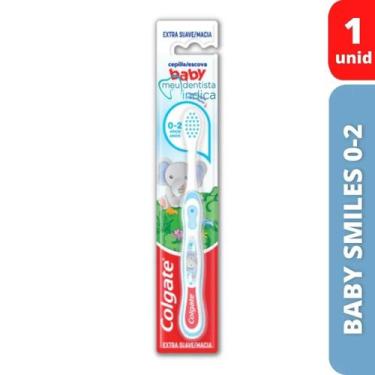 Imagem de Escova Dental Infantil Baby Smiles de 0-2anos  1 unidade  Colgate, Ama