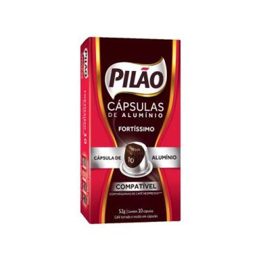 Imagem de Cápsula de Café Pilão compatível com máquina Nespresso - 10 und, Espre