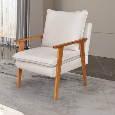 Imagem de Poltrona Decoratva para Sala de Estar Efatá Areia