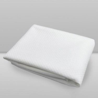 Imagem de Protetor de Colchão Solteiro Impermeável Branco - 88cm x 188m - Abra C