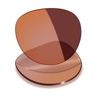 Imagem de Mryok Lentes de substituição UV400 para óculos inteligentes Ray-Ban RW4013F (geração 2) 51 mm, polarizada HD, proteção UV, resistente a impactos e ajuste perfeito - laranja fotocrômico