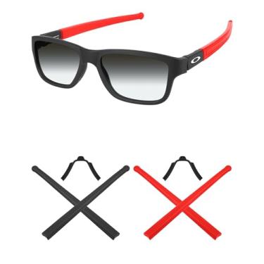 Imagem de Mryok Kits de reposição para óculos Oakley Airdrop MNP OX8121 - Opções, Vermelho e preto, One Size