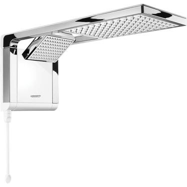 Imagem de Chuveiro Acqua Duo Branco Cromado 220V 7800W - 7510101 - LORENZETTI