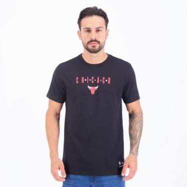 Imagem de Camiseta NBA Chicago Bulls Spell Preta, G